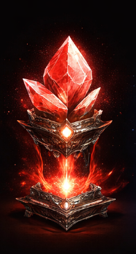 Fragmento de Mithril elemento fuego